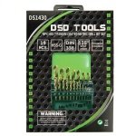 19PC HSS TITANIUM COATED METRIC DRILL BIT SET 1 - 10MM DS1430 - Image 5