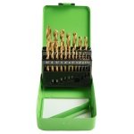 19PC HSS TITANIUM COATED METRIC DRILL BIT SET 1 - 10MM DS1430 - Image 1