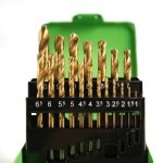 19PC HSS TITANIUM COATED METRIC DRILL BIT SET 1 - 10MM DS1430 - Image 3