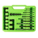 25PC SCREW EXTRACTOR DRILL AND GUIDE SET DS1441 - Image 3
