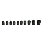 10PC 1/2" DR SHALLOW IMPACT SOCKET METRIC DS1110 - Image 4