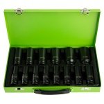 14PC 1/2" DR DEEP IMPACT SOCKETS METRIC 10 - 30MM DS1150 - Image 1