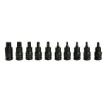 10PC 1/2" DR IMPACT TORX BIT SOCKETS DS1168 - Image 3