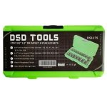 17PC 3/8" 1/2" DR IMPACT E STAR SOCKETS DS1175 - Image 4