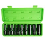 10PC 1/2" DR DEEP IMPACT E STAR SOCKETS DS1177 - Image 3