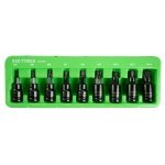 9PC 3/8" DR IMPACT SPLINE BIT SOCKETS DS1196 - Image 1