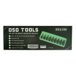 9PC 3/8" DR IMPACT SPLINE BIT SOCKETS DS1196 - Image 2