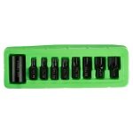 9PC IMPACT STAR BIT SET WITH 1/2" DR BIT HOLDER DS1200 - Image 1