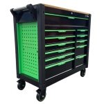 12 DRAWER ROLLER TOOL CHEST 10 CABINETS TOOLS INCLUDED DS1829 - Image 3