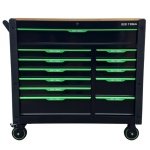 12 DRAWER ROLLER TOOL CHEST 10 CABINETS TOOLS INCLUDED DS1829 - Image 2