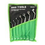 7PC DOUBLE OFFSET RING SPANNER SET 6-19MM 75DEG   DS1816 - Image 2