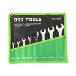8PC EXTRA FLAT DOUBLE OPEN END SPANNERS 6 - 23MM DS1820 - Image 2