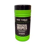 120PC EXTRA ABSORBENT MULTI PURPOSE INDUSTRIAL WIPES BOX OF 12 TUBS DS1832 - Image 1