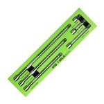 6PC 3/8" DR WOBBLE EXTENSION BAR SET DS1470 - Image 1