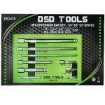 9PC EXTENSION BAR SET - 1/4" 3/8" 1/2" DRIVES DS1478 - Image 2
