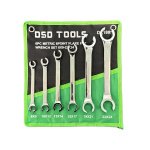 6PC METRIC 6 POINT FLARE NUT WRENCH SET DS1805 - Image 2