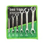 6PC SAE 6PT FLARE NUT WRENCH SET DS1806 - Image 2