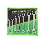 7PC METRIC 6 POINT FLARE NUT WRENCH SET 8-24MM DS1807 - Image 2
