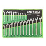 25PC METRIC COMBINATION WRENCH SET 6-32MM DS1811 - Image 2