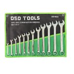 12PC SAE COMBINATION WRENCH SET DS1822 - Image 2
