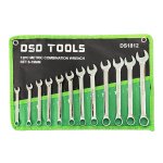 12PC METRIC COMBINATION WRENCH SET 8-19MM DS1812 - Image 2