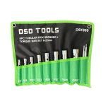 8PC TUBULAR BOX SPANNER + TORQUE BAR SET DS1809 - Image 1
