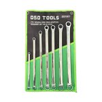 7PC DOUBLE END RING AVIATION SPANNER SET  DS1801 - Image 2