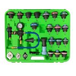 28PC COOLANT SYSTEM PRESSURE TESTER & REFILL KIT DS1838 - Image 2