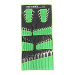 50PC METRIC SPANNER SET - COMBI - OPEN END - RING - C - S TYPE DS1819 - Image 1