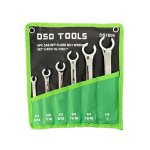 6PC SAE 6PT FLARE NUT WRENCH SET DS1806 - Image 1