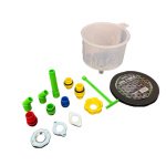 NO-SPILL ENGINE OIL FUNNEL FILTER KIT - 2 LITER  FUNNEL & 12 ADAPTER SET DS1578 - Image 1