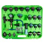 28PC COOLANT SYSTEM PRESSURE TESTER & REFILL KIT DS1838 - Image 3