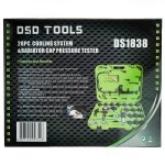 28PC COOLANT SYSTEM PRESSURE TESTER & REFILL KIT DS1838 - Image 4