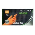 ORANGE NITRILE GLOVES 500PC PER CARTON SIZE M DS4002 - Image 4