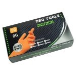 ORANGE NITRILE GLOVES 500PC PER CARTON SIZE M DS4002 - Image 5
