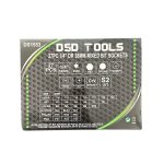 27PC 1/4" DR 38MM MIXED BIT SOCKETS STAR, HEX, SPLINE, SL, PH, PZ DS1553 - Image 3