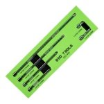 6PC 1/4" DR. EXTENSION BAR SET DS1468 - Image 1