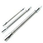 3PC FLEXIBLE EXTENSION BAR SET - 1/4" 3/8" 1/2" DRIVES  DS1476 - Image 1