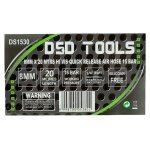 8MM X 20 MTRS HI VIS QUICK RELEASE AIR HOSE 15 BAR DS1530 - Image 4