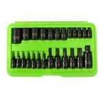 25PC IMPACT E STAR SOCKETS & STAR BIT SOCKETS DS1176 - Image 2