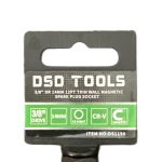 3/8" DR 14MM 12PT THIN WALL MAGNETIC SPARK PLUG SOCKET DS1190 - Image 2