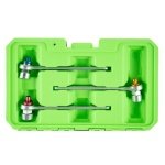 4PC BRAKE BLEEDER WRENCH SET 12PT DS1846 - Image 4