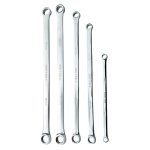 5PC DOUBLE END RING AVIATION SPANNER SET DS1802 - Image 2