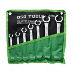 7PC METRIC 6 POINT FLARE NUT WRENCH SET 8-24MM DS1807 - Image 1
