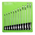 12PC METRIC GEAR RATCHET COMBINATION WRENCH SET DS1810 - Image 1
