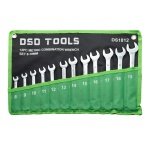 12PC METRIC COMBINATION WRENCH SET 8-19MM DS1812 - Image 1