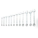 12PC METRIC COMBINATION WRENCH SET 8-19MM DS1812 - Image 3