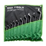 10PC DOUBLE OFFSET RING SPANNER SET 6-27MM 75DEG   DS1815 - Image 2