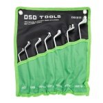 7PC DOUBLE OFFSET RING SPANNER SET 6-19MM 75DEG   DS1816 - Image 2