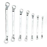7PC DOUBLE OFFSET RING SPANNER SET 6-19MM 75DEG   DS1816 - Image 3